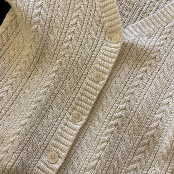 White/Brown Sweaters - Picture 3 of 6